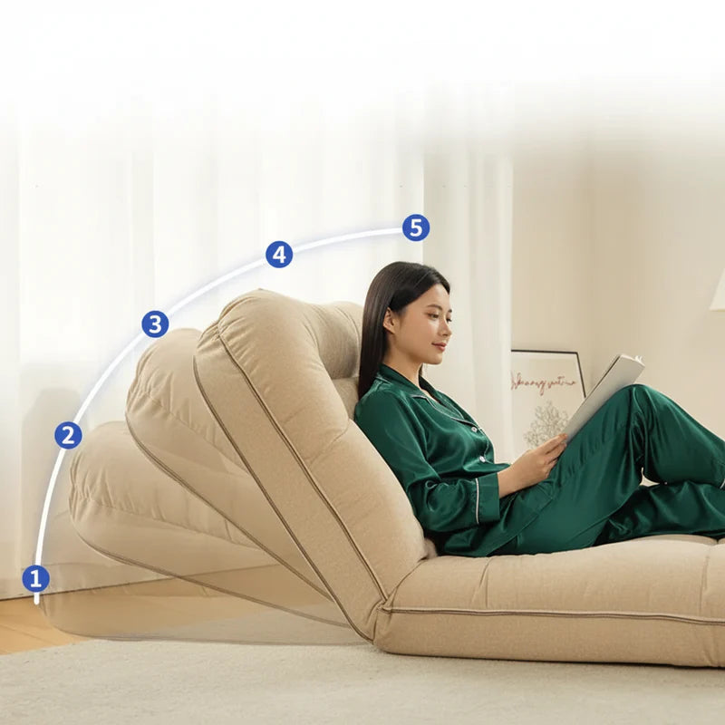 Sofá-cama Dobrável + 2 Almofadas Cushion