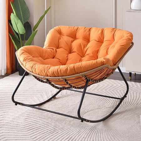 [COMPRE 1, LEVE 2] Poltrona de Balanço + Almofada 100% Algodão